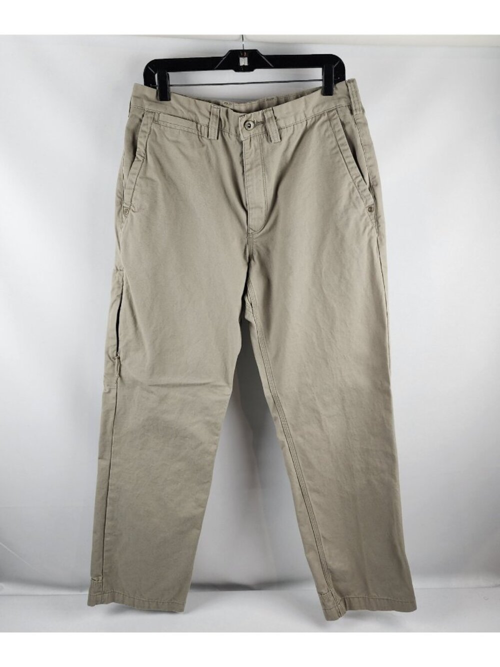 Duluth Trading Pants Mens 34x31 Ballroom Khakis Chinos Brown 53715